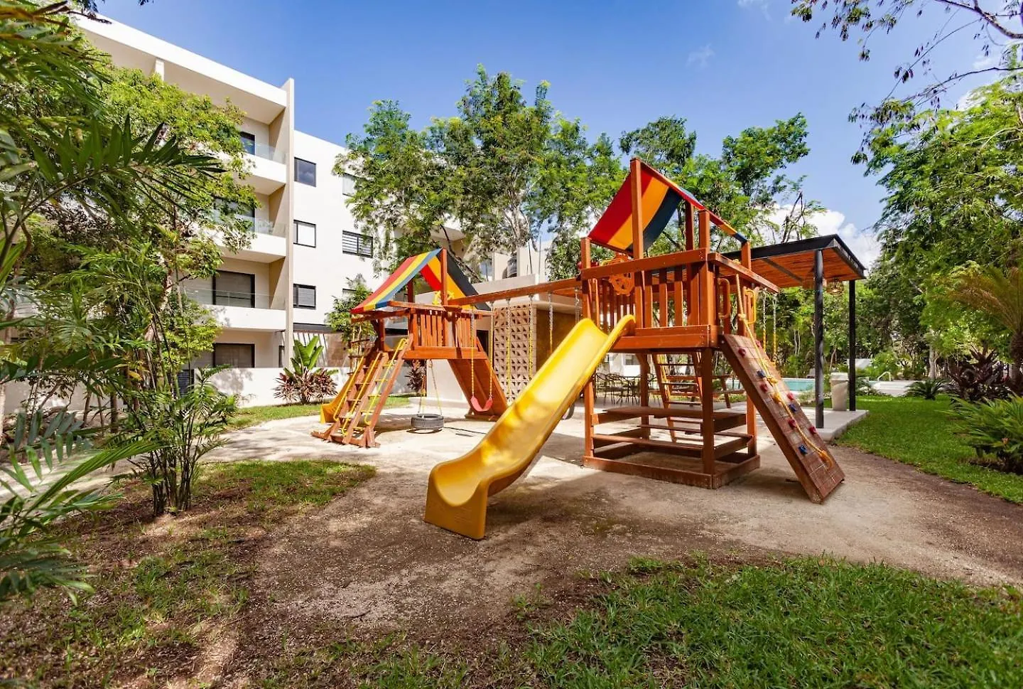 Сasa de vacaciones New! Condojaguar12Min To Caribe,Pools,Playground Playa del Carmen